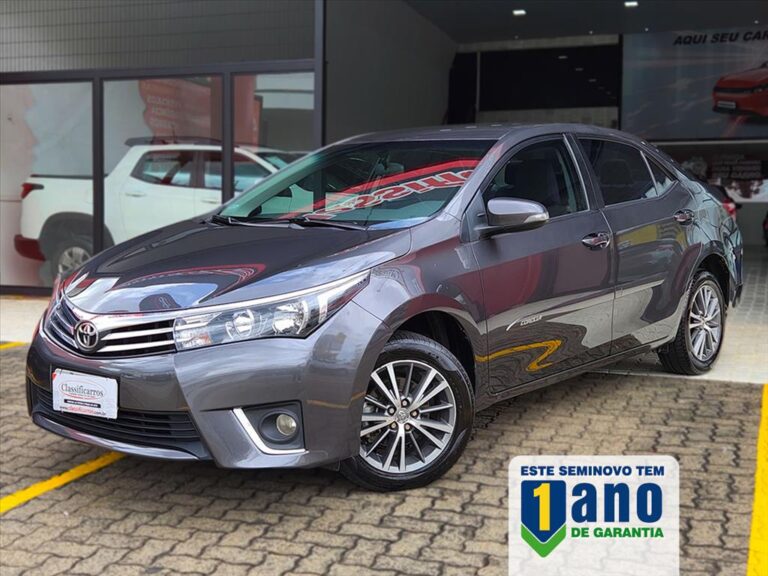 Toyota Corolla – 1.8 GLI 16V FLEX 4P AUTOMÁTICO