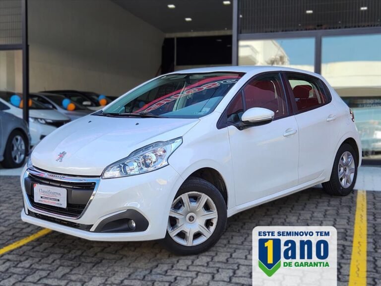 Peugeot 208 – 1.2 ACTIVE 12V FLEX 4P MANUAL