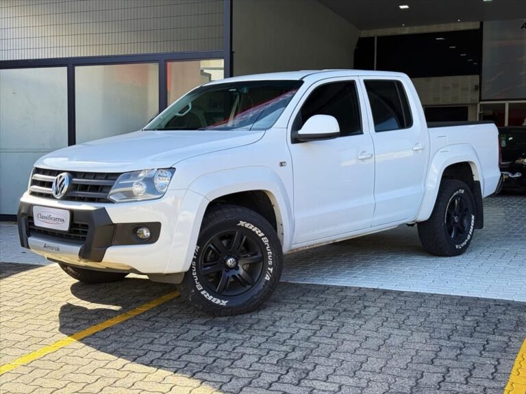 Volkswagen Amarok – 2.0 TRENDLINE 4X4 CD 16V TURBO INTERCOOLER DIESEL 4P AUTOMÁTICO