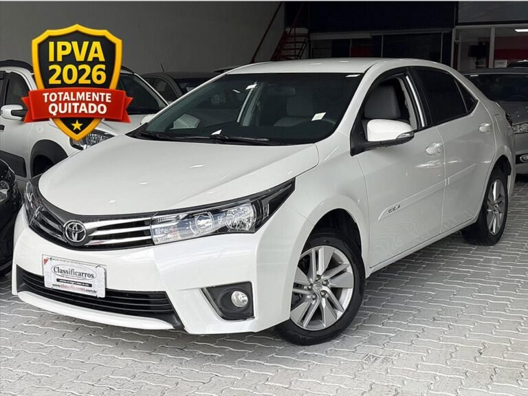 Toyota Corolla – 1.8 GLI 16V FLEX 4P AUTOMÁTICO