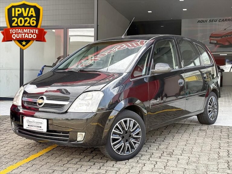 Chevrolet Meriva – 1.8 MPFI PREMIUM 8V FLEX 4P AUTOMATIZADO