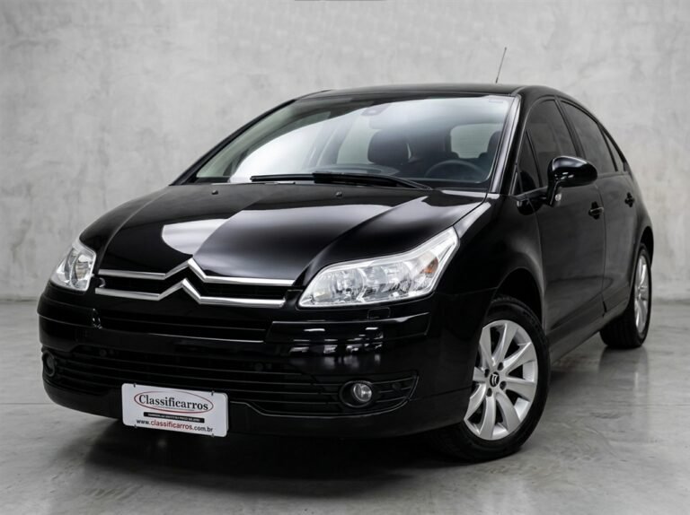 Citroën C4 – 2.0 EXCLUSIVE 16V FLEX 4P MANUAL