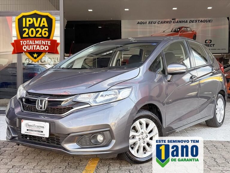 Honda Fit – 1.5 LX 16V FLEX 4P AUTOMÁTICO