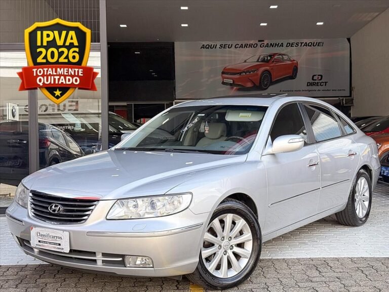 Hyundai Azera – 3.3 MPFI GLS SEDAN V6 24V GASOLINA 4P AUTOMÁTICO