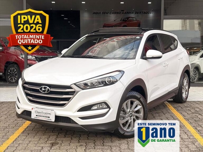Hyundai Tucson – 1.6 16V T-GDI GASOLINA GLS ECOSHIFT