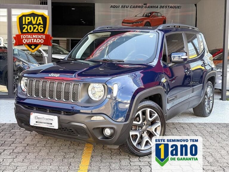 Jeep Renegade – 1.8 16V FLEX LONGITUDE 4P AUTOMÁTICO
