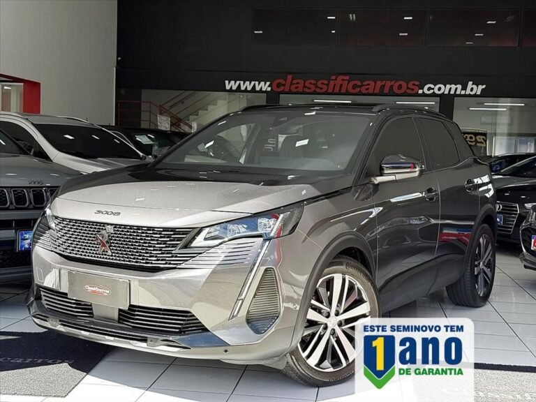 Peugeot 3008 – 1.6 16V THP GASOLINA GT PACK AUTOMÁTICO