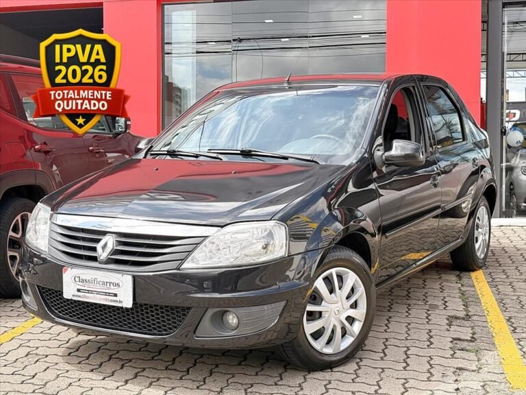 Renault Logan – 1.6 EXPRESSION 8V FLEX 4P MANUAL