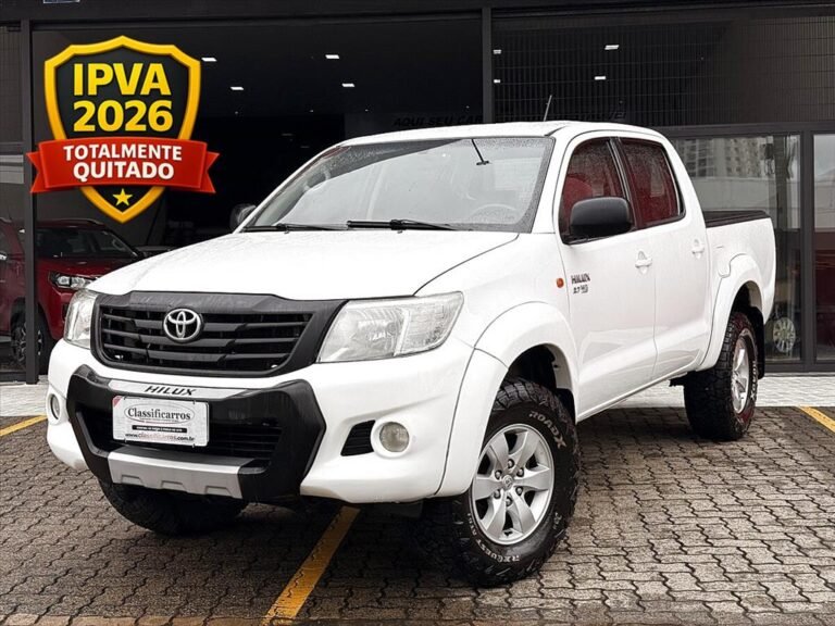 Toyota Hilux – 2.7 SR 4X2 CD 16V FLEX 4P AUTOMÁTICO