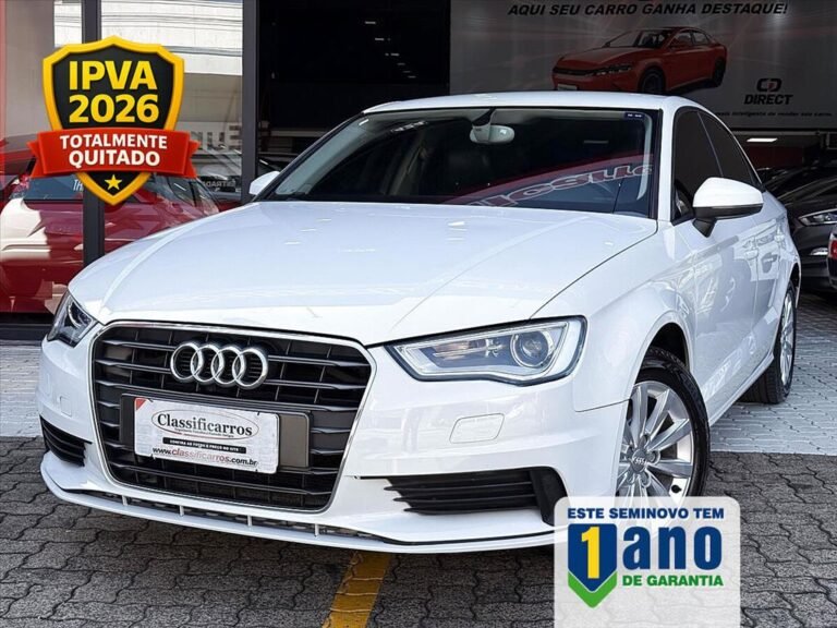 Audi A3 – 1.4 TFSI SEDAN ATTRACTION 16V GASOLINA 4P S-TRONIC