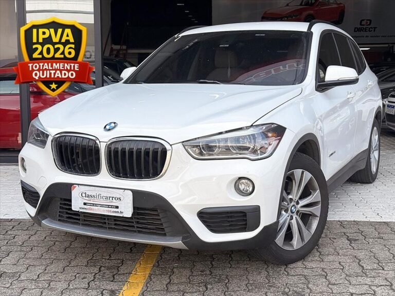 BMW X1 – 2.0 16V TURBO ACTIVEFLEX SDRIVE20I 4P AUTOMÁTICO