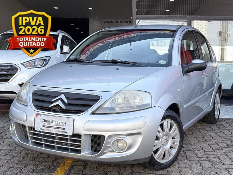 Citroën C3 – 1.6 EXCLUSIVE 16V FLEX 4P MANUAL