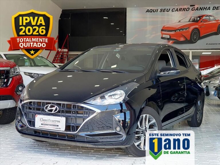 Hyundai Hb20S – 1.0 TGDI FLEX EVOLUTION AUTOMÁTICO