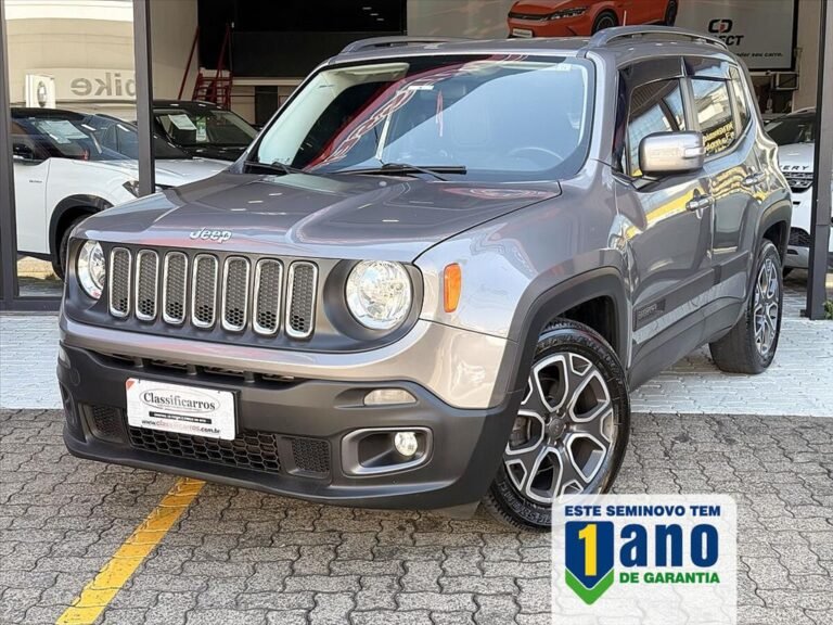 Jeep Renegade – 1.8 16V FLEX LONGITUDE 4P AUTOMÁTICO