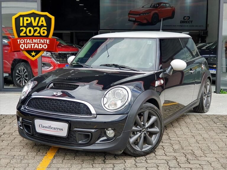 Mini Cooper – 1.6 S 16V TURBO GASOLINA 2P AUTOMÁTICO