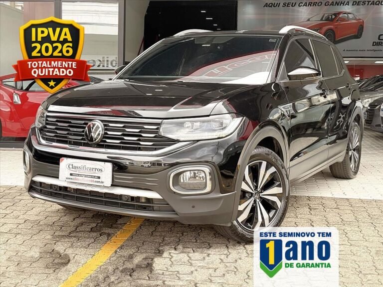Volkswagen T-Cross – 1.4 250 TSI TOTAL FLEX HIGHLINE AUTOMÁTICO