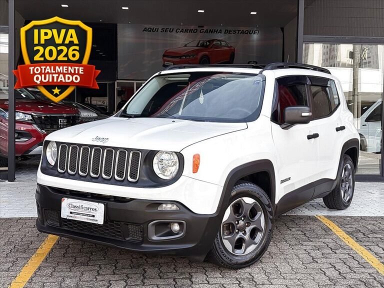 Jeep Renegade – 1.8 16V FLEX SPORT 4P AUTOMÁTICO