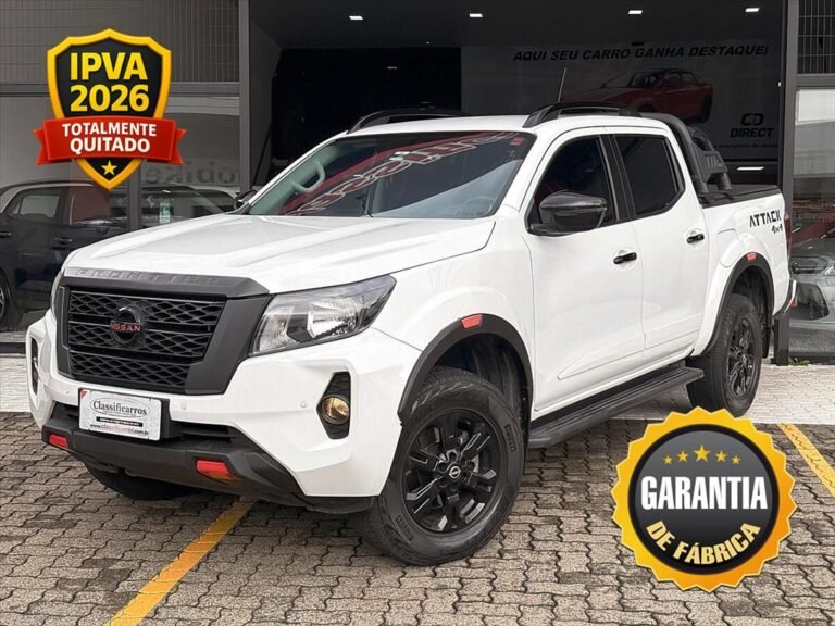 Nissan Frontier – 2.3 16V TURBO DIESEL ATTACK CD 4X4 AUTOMÁTICO