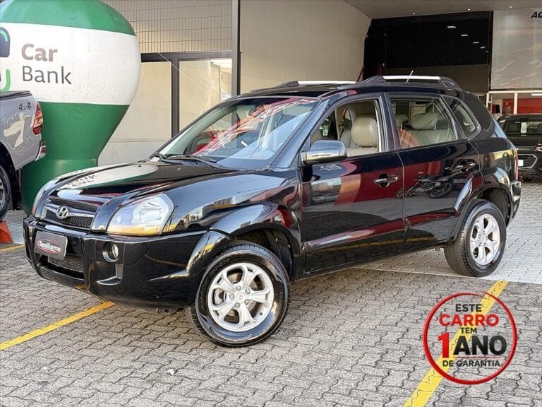 Hyundai Tucson – 2.0 MPFI GLS TOP 16V 143CV 2WD FLEX 4P AUTOMÁTICO